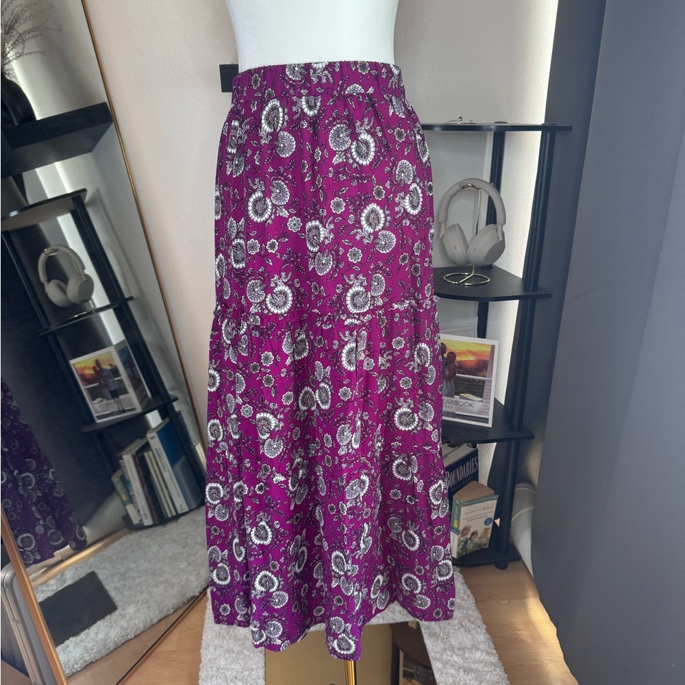 Lane Bryant Plus Size Tiered Skirt